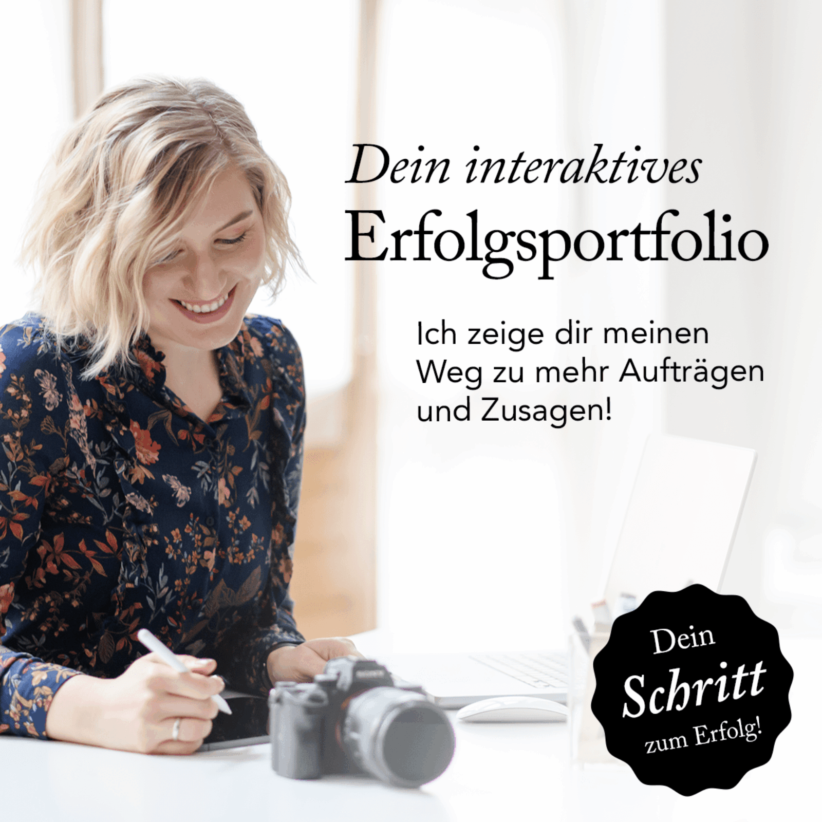 Interaktives Designportfolio fÃ¼r Kreative