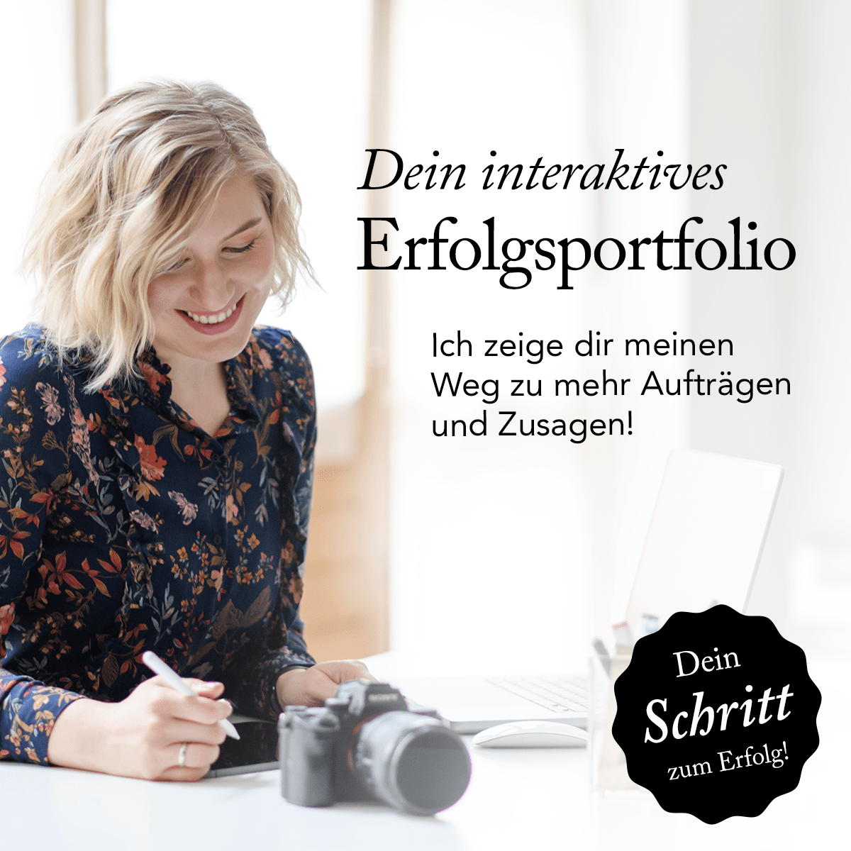 Interaktives Designportfolio für Kreative