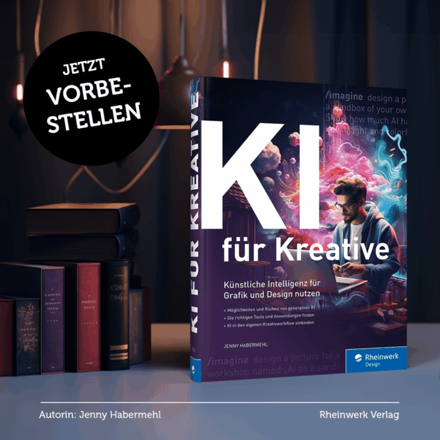 Das Buch „KI für Kreative“ jetzt vorbestellen