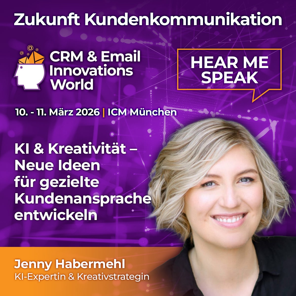 Vortrag über KI & Kreativität – Neue Ideen für gezielte Kundenansprache entwickeln