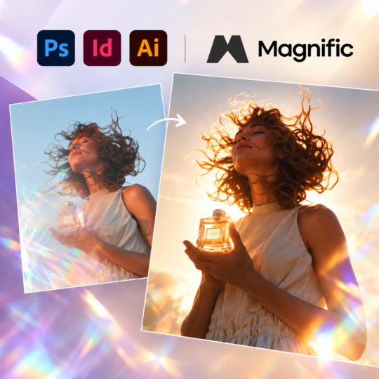 Magnific als Plugin in Photoshop, Illustrator, InDesign uvm.